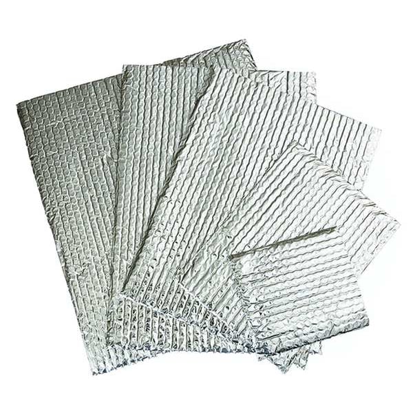 Mailer Envelopes, 3/16", Inslulated, Color: Silver, PK100