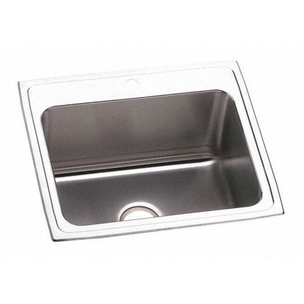 Sink, Drop-In Mount, 3 Hole, 21" x 15.75", Lustrous Satin
