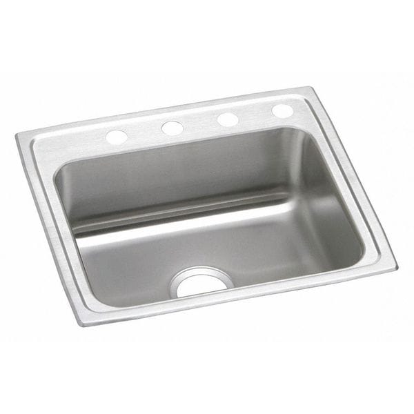 Sink, 20-Gau Sngl-Basin Drop-In, SS, Kit