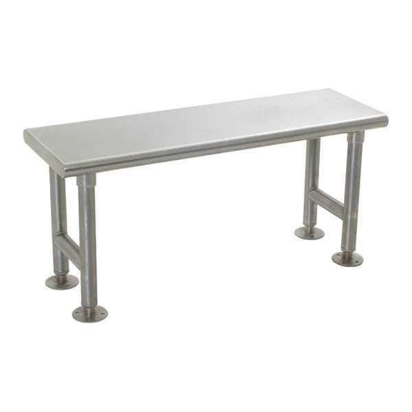 Gowning Bench, Stainless Steel, 12"Wx36"L