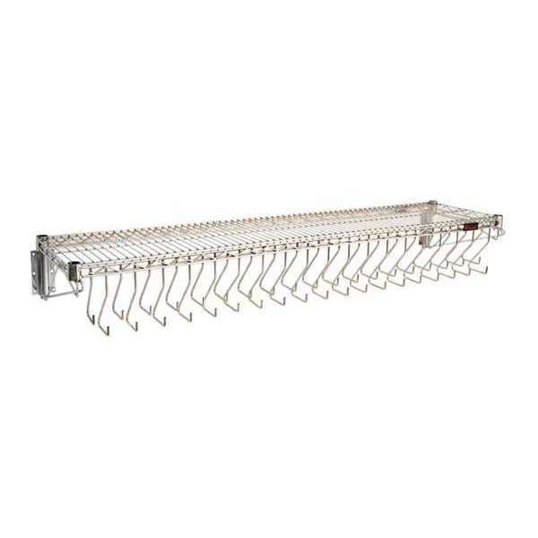 Wall Mounted, Gowning Rack, CRM, 24"Wx48"L