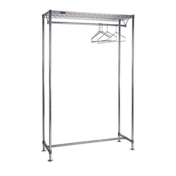 Freestanding Gowning Rack, EP, 24"Wx60"L