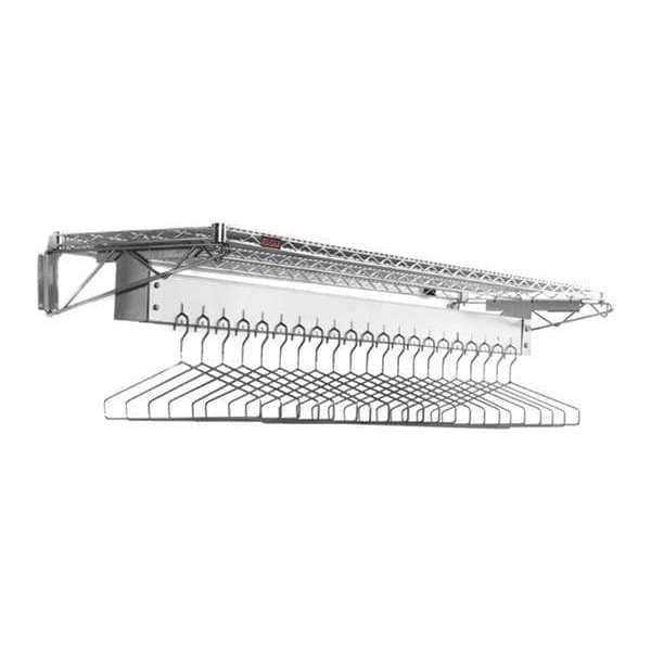 Wall Mounted, Gowning Rack, CRM, 24"Wx48"L