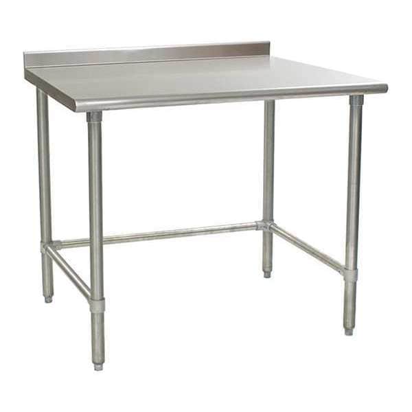 Table, UpturnSS Tube, Deluxe, 24"Wx48"L