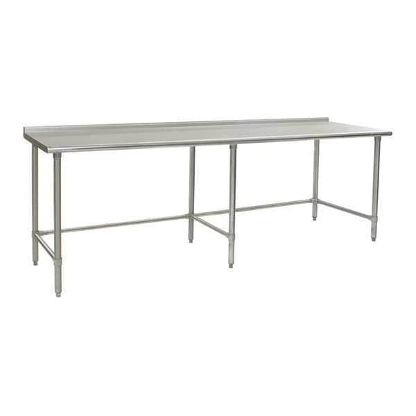 Table, UpturnSS Tube, Deluxe, 30"Wx96"L