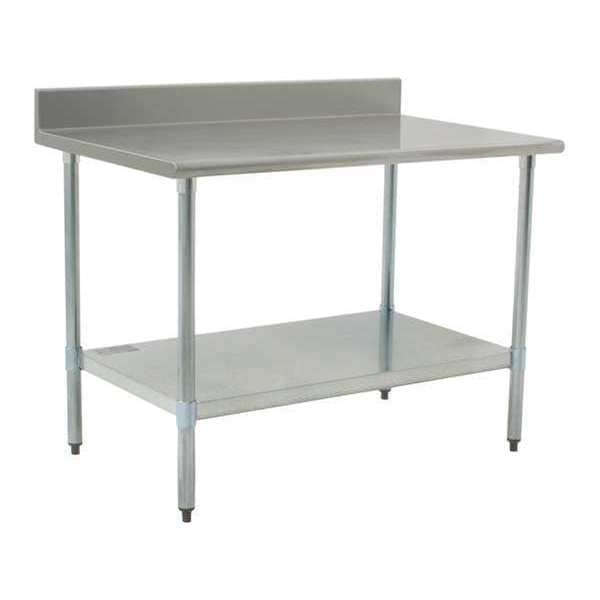 Table, BS, SS Leg, Deluxe, 36"Wx48"L