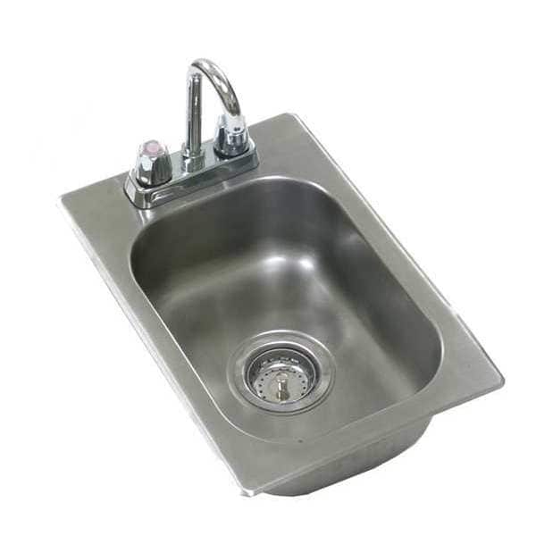 Drop-In Sink, Single, 14" x 10" x 5"