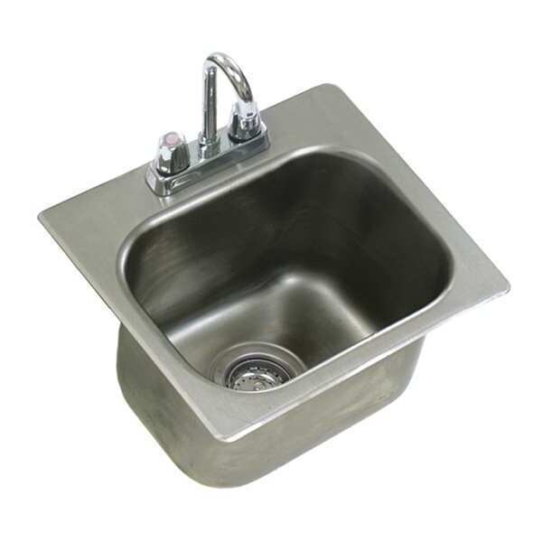 Drop-In Sink, Double, 24" x 24" x 13.5"