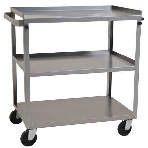 Stainless Steel 3 Shelves, 300 lb
