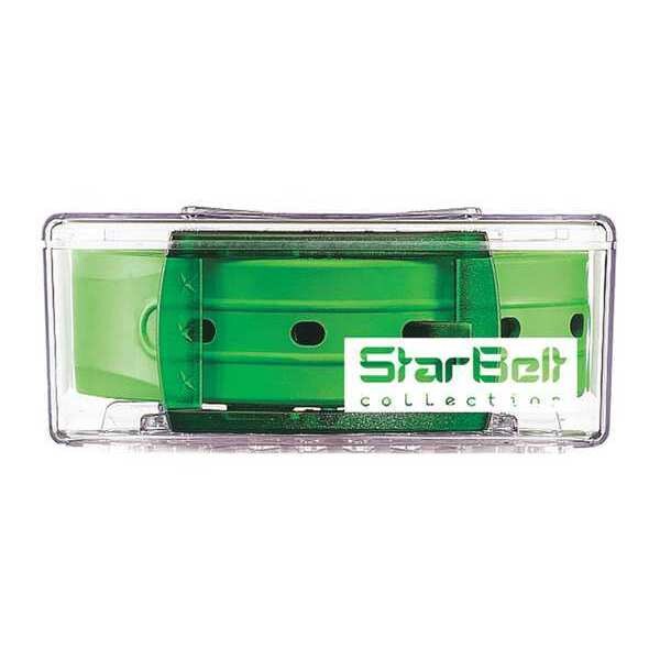 StarBelt Plastic Belt, Green/Kelly Green