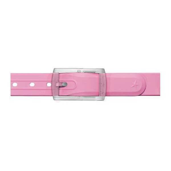 StarBelt Plastic Belt, Pink/Clear