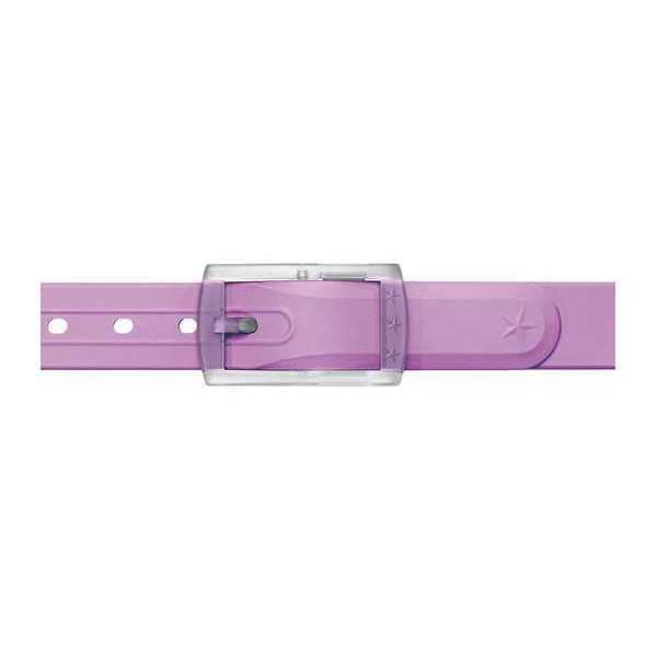 StarBelt Plastic Belt, Lavender/Clear