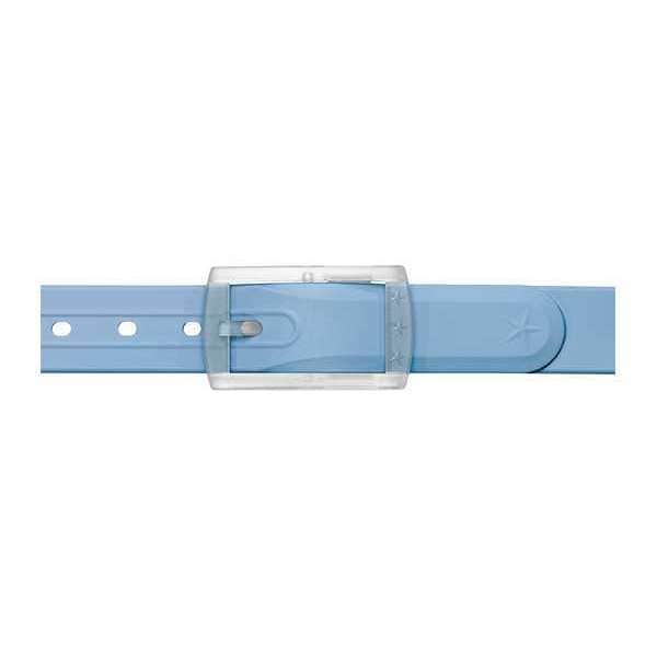 StarBelt Plastic Belt, Blue/Clear