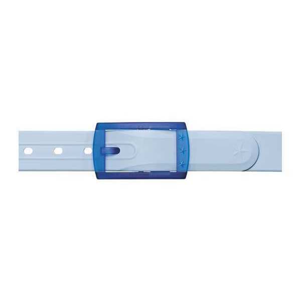 StarBelt Plastic Belt, Baby Blue/Blue