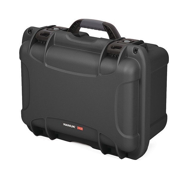 Graphite Carrying Case, 16.9"L x 12.9"W x 9.3"D, Material: Lightweight NK-7 Polypropylene, PK4