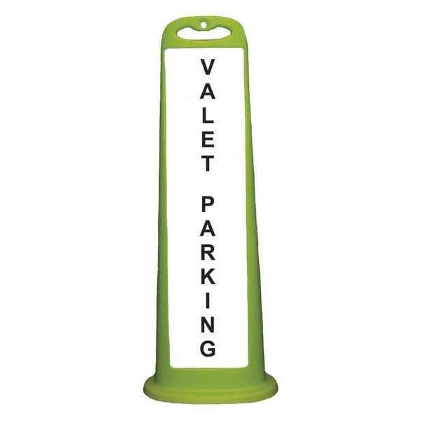 Channelizer, Flat, Lime, Valet Parking