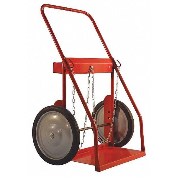 Dual Cylinder Cart, with 16", Solid Tires