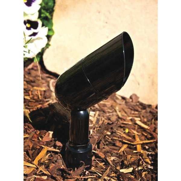 Micro Accent Light LED, Flood, 7W, Black