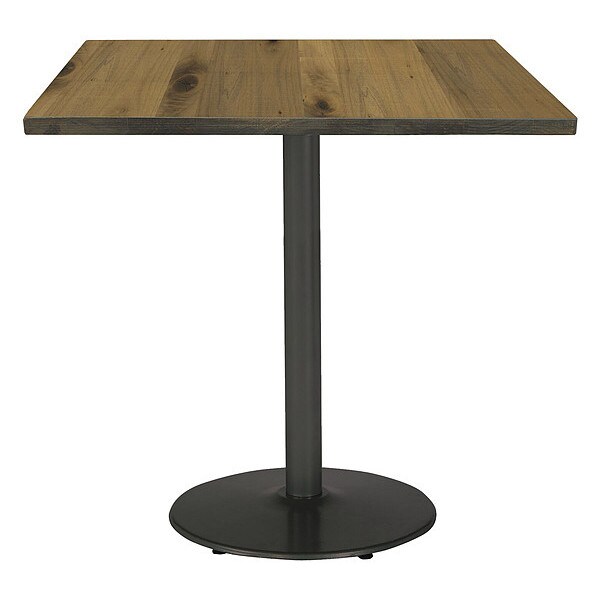 Square 42 W, 42 L, 41 H, Wood Top, Natural