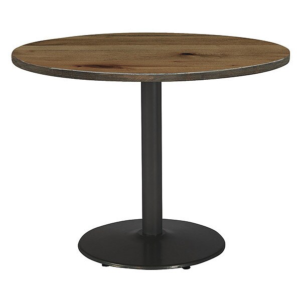 Round 42 L, 42 W, 29 H, Wood Top, Natural