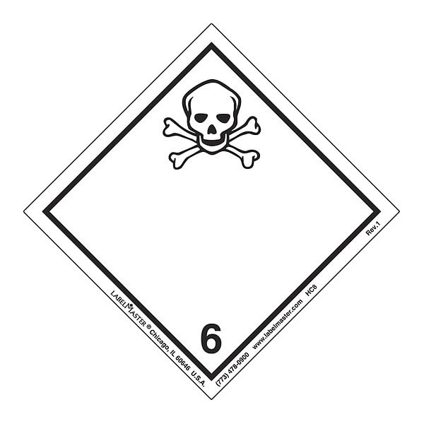 Toxic Label, International, PK500