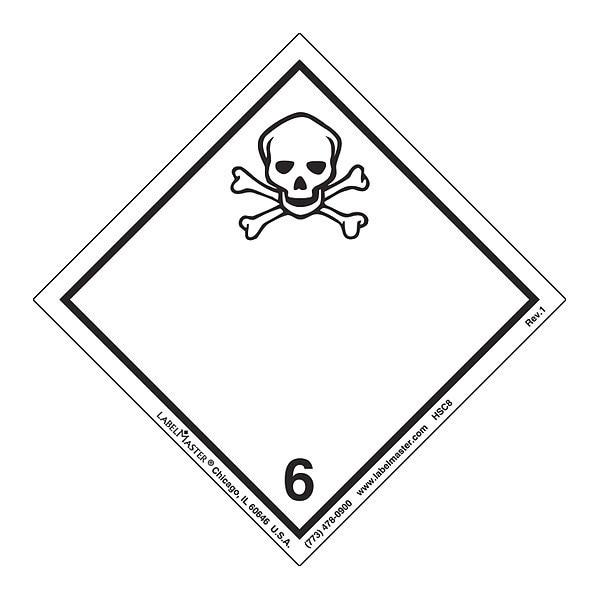 Toxic Label, International, PV, PK500