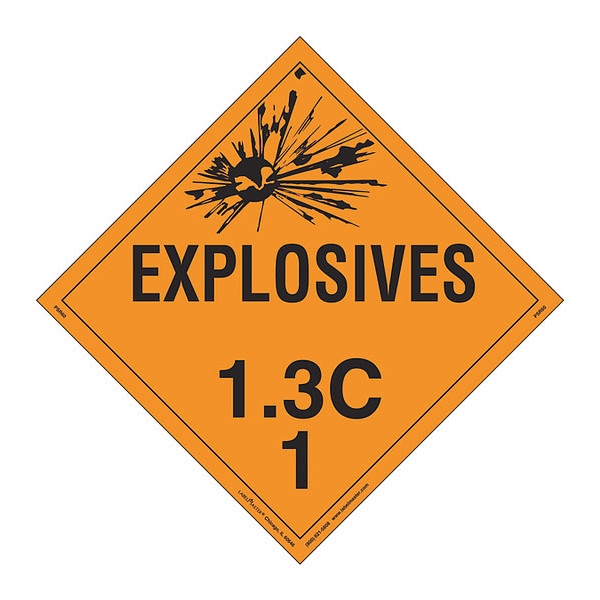 Explosive Class 1.3 C, PK25
