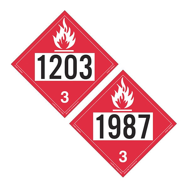 Placard1203 Gasoline/1987, PK25