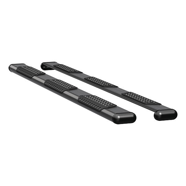 6" Black Powder Coated Aluminum Side Steps
