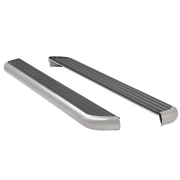 6-1/2" Polished Stainless Steel Aluminum Running Boards