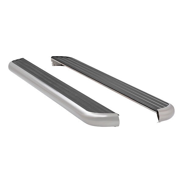 6-1/2" Polished Stainless Steel Aluminum Running Boards