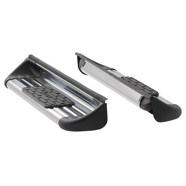 7" Polished Stainless Steel Side Entry Steps