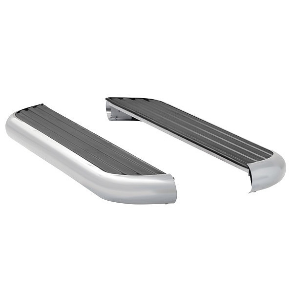 6-1/2" Polished Stainless Steel Aluminum Running Boards
