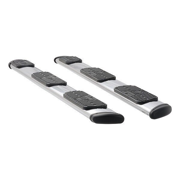 7" Polished Stainless Steel Side Steps