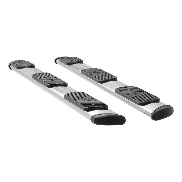 7" Polished Stainless Steel Side Steps