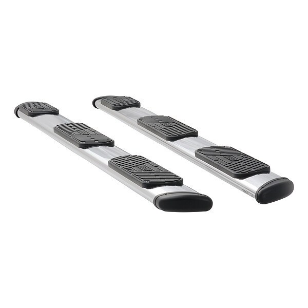 7" Polished Stainless Steel Side Steps