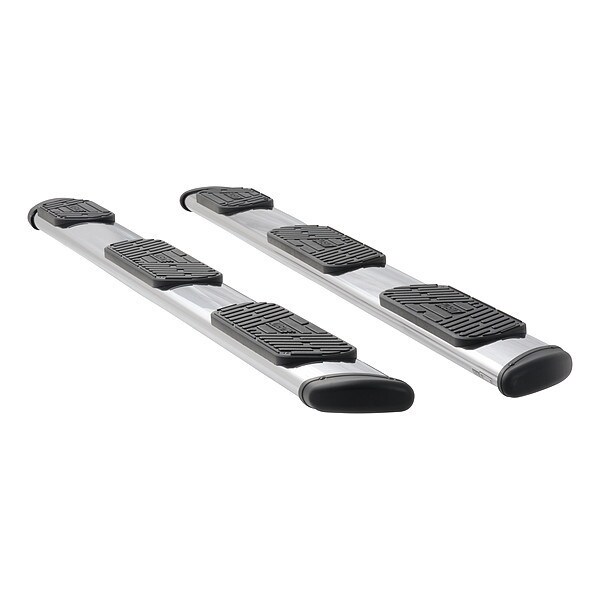 7" Polished Stainless Steel Side Steps