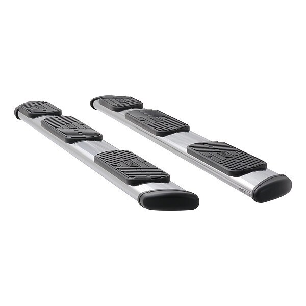 7" Polished Stainless Steel Side Steps