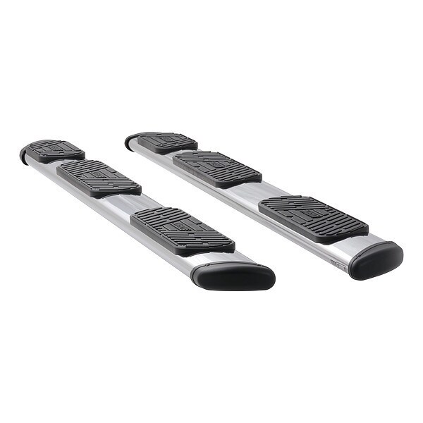 7" Polished Stainless Steel Side Steps