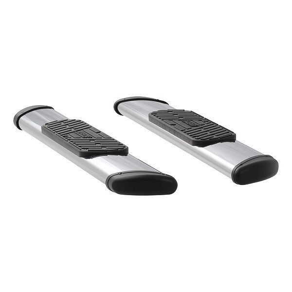 7" Polished Stainless Steel Side Steps