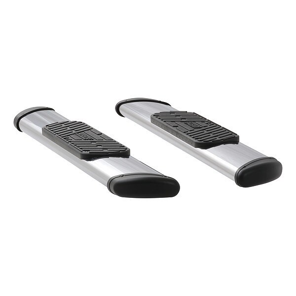 7" Polished Stainless Steel Side Steps
