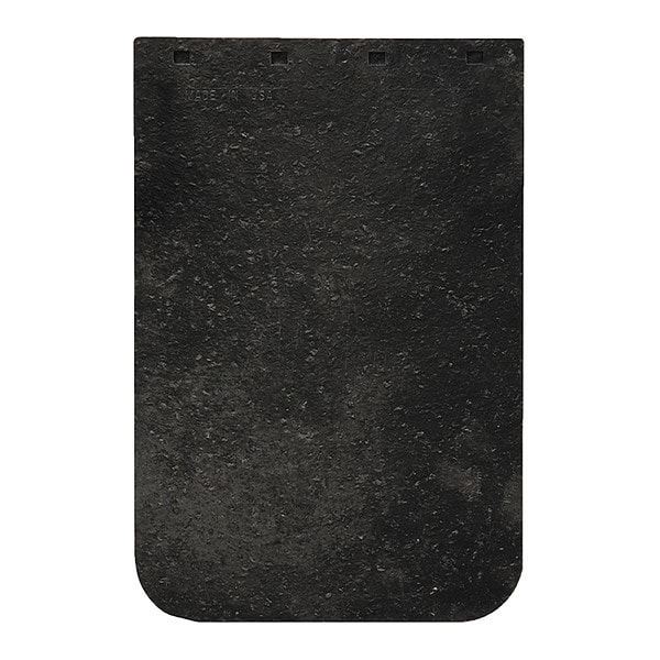 Mudflap, HD, Black, Rubber, 20x30", PK2, 2 PK