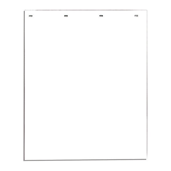 Mudflap, White, Polymer, 24" x 36", PK2, 2 PK