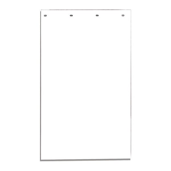 Mudflap, White, Polymer, 24" x 40", PK2, 2 PK