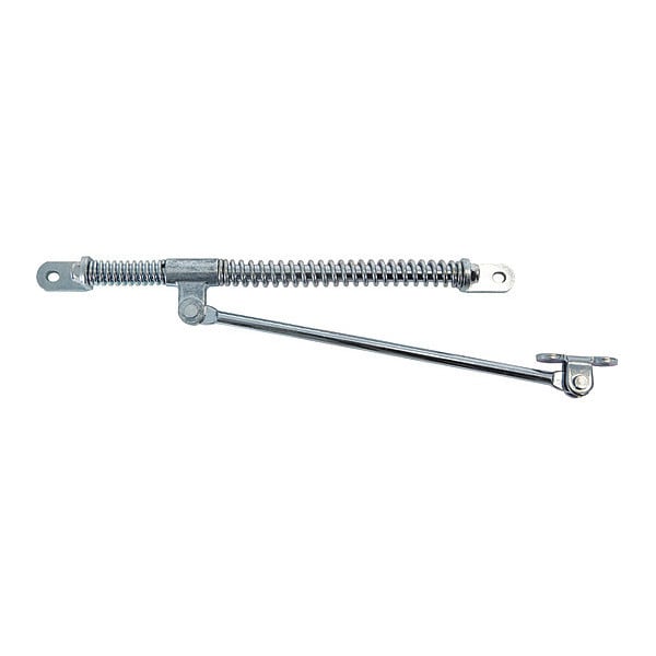 Door Check and Hold Back with 11 Inch Arm/13 Inch Slide Rod/30 Pound Spring