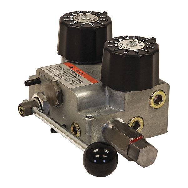 No 12 SAE Dual Flow Hydraulic Spreader Valve Only 10-30 GPM