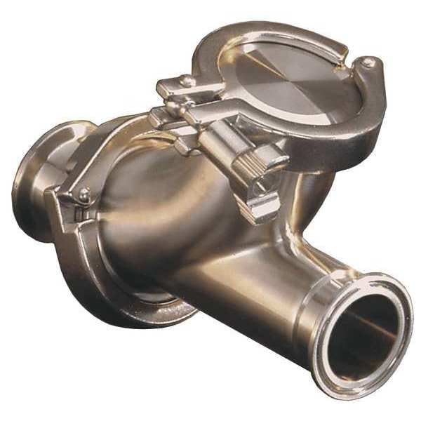 1-1/2" Stainless Steel Y-Ball Check Valve