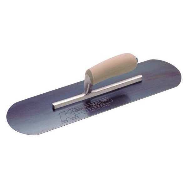 Pool Trowel, Wood, 7-7/8" Shank, 16x3"