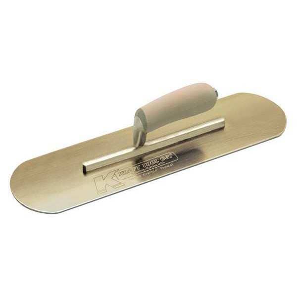 Pool Trowel, Wood, 4-3/8"Shank, 12x3.5"