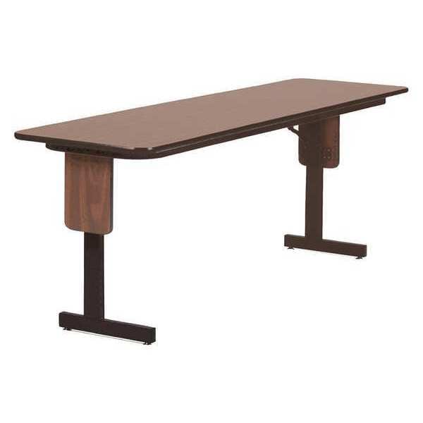 Rectangle Panel Leg Folding Seminar Training Table, 24" W, 96" L, 29" H, High Pressure Laminate Top